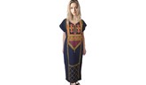 Dark Blue Traditional Dress (Galabeya)